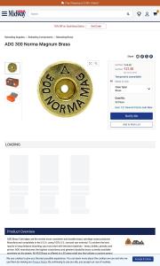 ADG 300 Norma Magnum Brass Box of 50