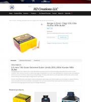 Berger 6 5mm 156gr EOL Elite Hunter Rifle Bullet