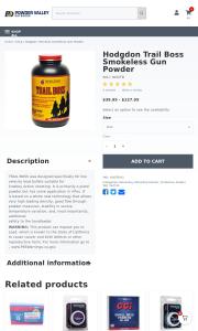 Hodgdon Trail Boss Smokeless Gun Powder 9 oz