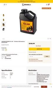 HODGDON POWDER CO INC Trail Boss 2lb Smokeless