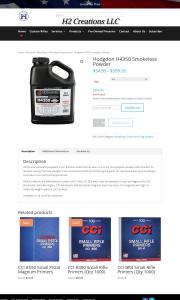 Hodgdon H4350 Smokeless Powder 8lb