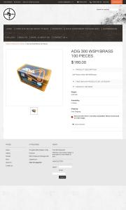 ADG 300 WSM brass 100 Pieces