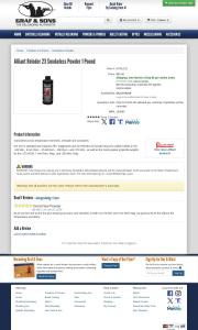 Alliant Reloder 23 Smokeless Powder 1 Pound