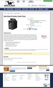 Alliant Reloder 16 Smokeless Powder 8 Pound